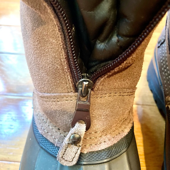 G.H.Bass Winter Zip up Sturdy Boots 8M Excellent Condition - Picture 8 of 14